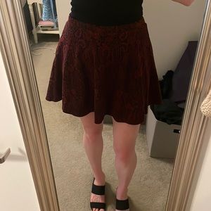 Paisley patterned forever 21 skirt